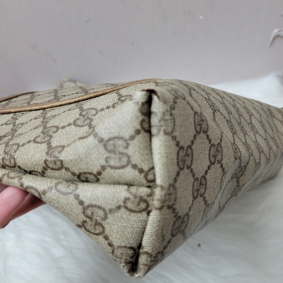 100% Authentic GUCCI vintage web sherry line tote - Picture 2 of 14